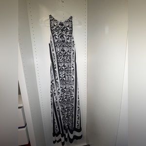 Open back maxi dress